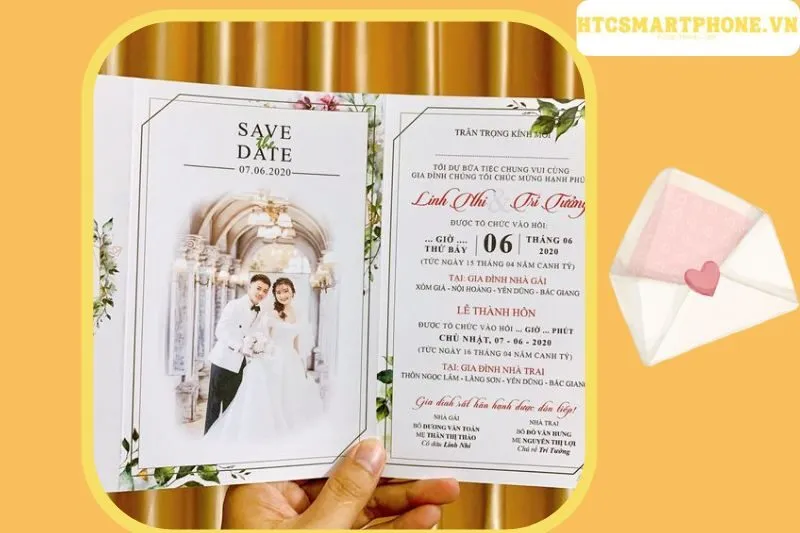 Thiệp cưới Hoàng Kim - Bắc Giang