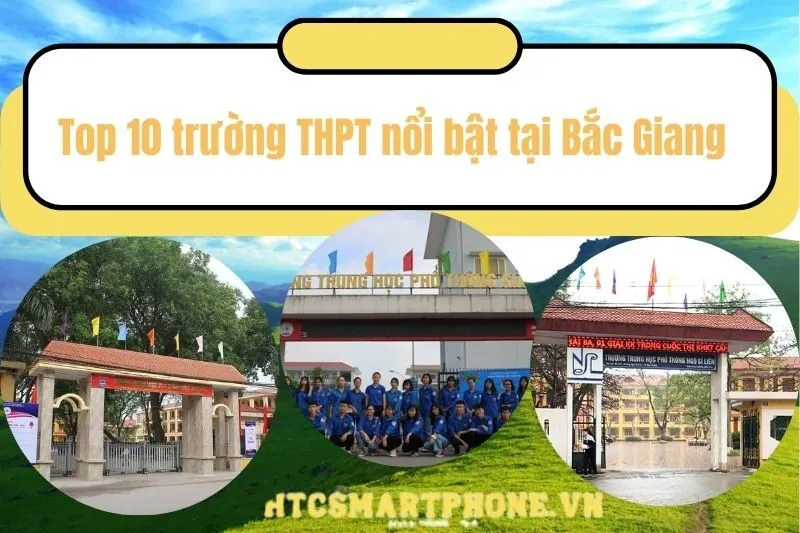 Top 10 trường THPT nổi bật tại Bắc Giang