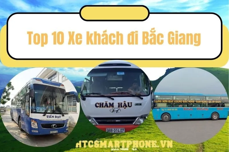 Top 10 Xe khách đi Bắc Giang