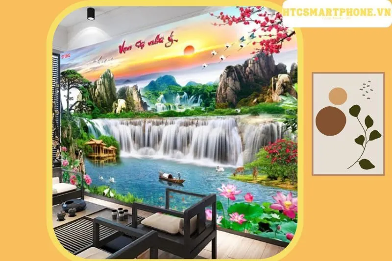 Tranh Dán Tường 3D Yên Dũng Bắc Giang